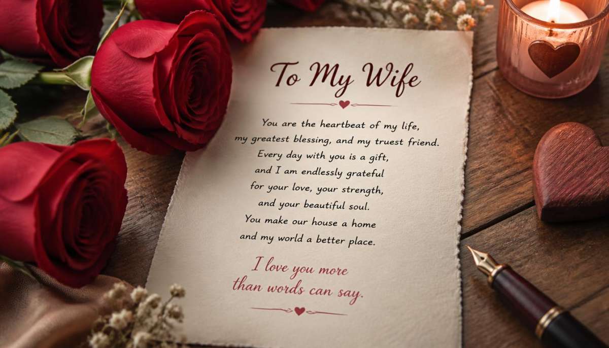 Love Message to My Wife: Heartfelt Words She Will Cherish0-Love Message to My Wife